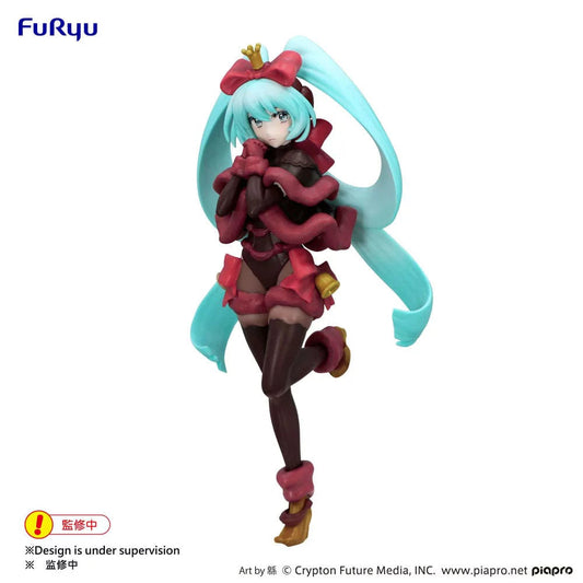 FIGURINE VOCALOID - HATSUNE MIKU EXCEED CREATIVE SWEET SWEETS NOEL RASPBERRY VER. - FURYU Flo'Kaze