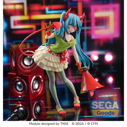 FIGURINE VOCALOID - HATSUNE MIKU FIGURIZM ALPHA DE:MONSTAR T.R. - SEGA Flo'Kaze