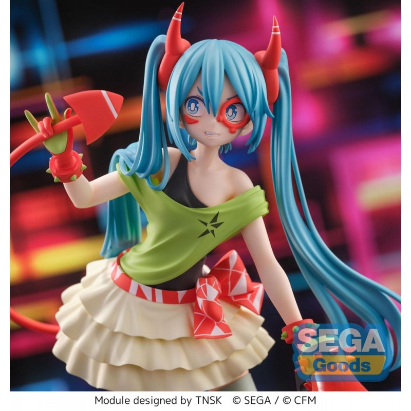 FIGURINE VOCALOID - HATSUNE MIKU FIGURIZM ALPHA DE:MONSTAR T.R. - SEGA Flo'Kaze