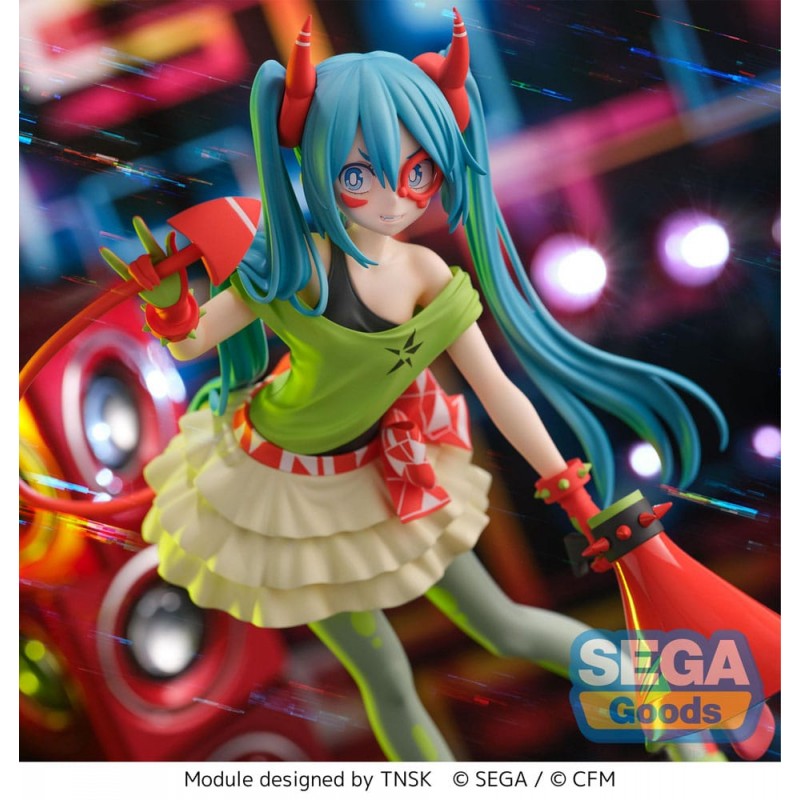 FIGURINE VOCALOID - HATSUNE MIKU FIGURIZM ALPHA DE:MONSTAR T.R. - SEGA Flo'Kaze