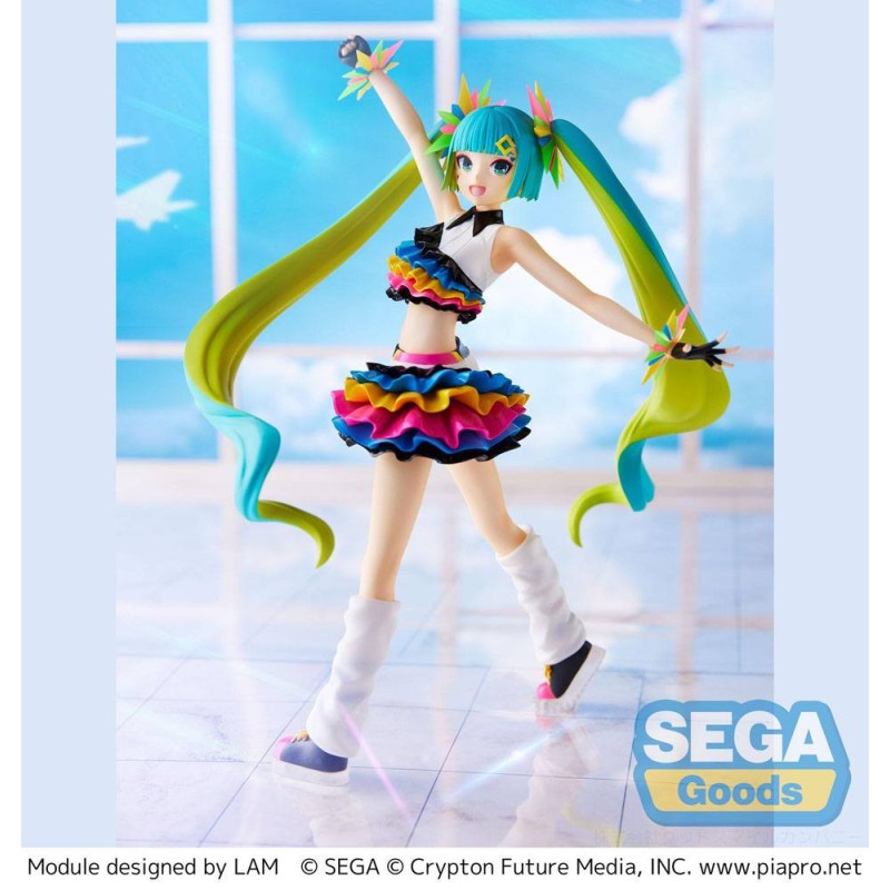 FIGURINE VOCALOID - HATSUNE MIKU FIGURIZMA PROJECT DIVA MEGA 39'S CATCH THE WAVE - SEGA Flo'Kaze