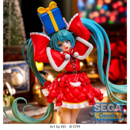 FIGURINE VOCALOID - HATSUNE MIKU LUMINASTA CHRISTMAS 2024 VER. - SEGA Flo'Kaze
