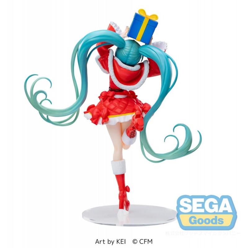 FIGURINE VOCALOID - HATSUNE MIKU LUMINASTA CHRISTMAS 2024 VER. - SEGA Flo'Kaze