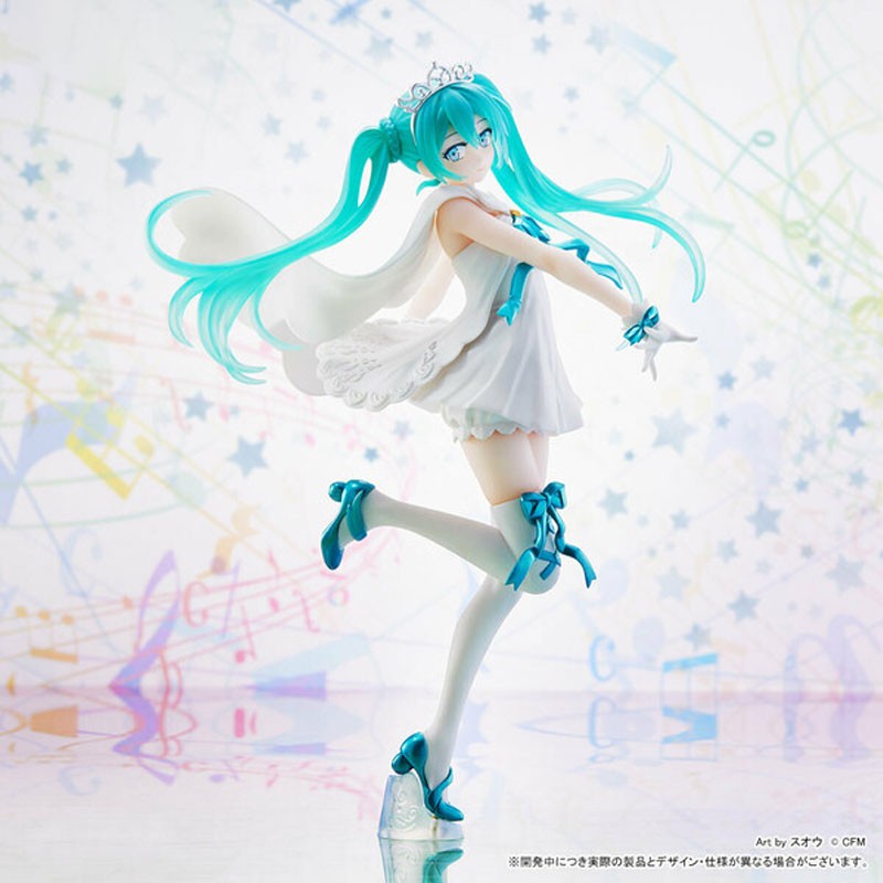 FIGURINE VOCALOID - HATSUNE MIKU SPM 15TH ANNIVERSARY ZHOU VER. - SEGA Flo'Kaze