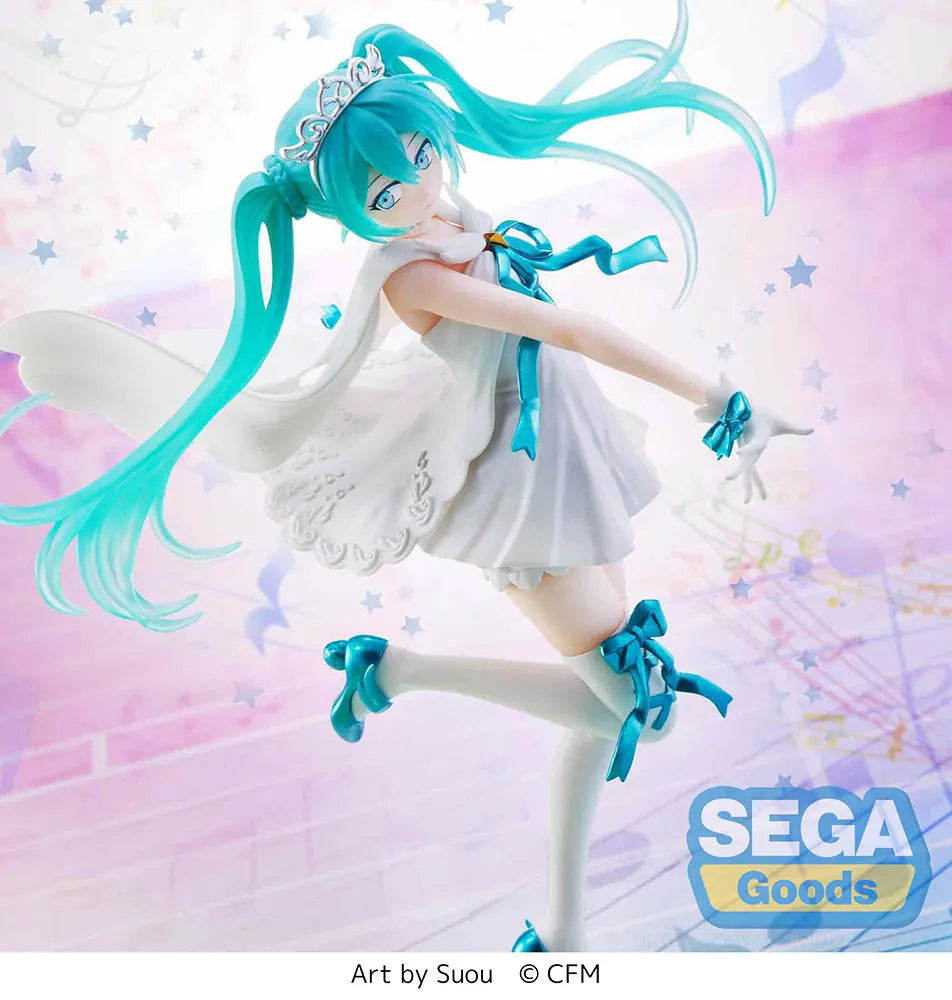 FIGURINE VOCALOID - HATSUNE MIKU SPM 15TH ANNIVERSARY ZHOU VER. - SEGA Flo'Kaze