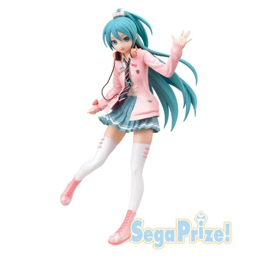 FIGURINE VOCALOID - HATSUNE MIKU SPM PROJECT DIVA FUTURE TONE RIBBON GIRL - SEGA Flo'Kaze