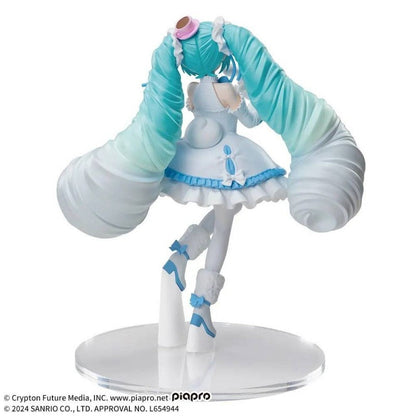 FIGURINE VOCALOID - HATSUNE MIKU & CINNAMAROLL LUMINASTA WHITE DRESS VER. - SEGA Flo'Kaze