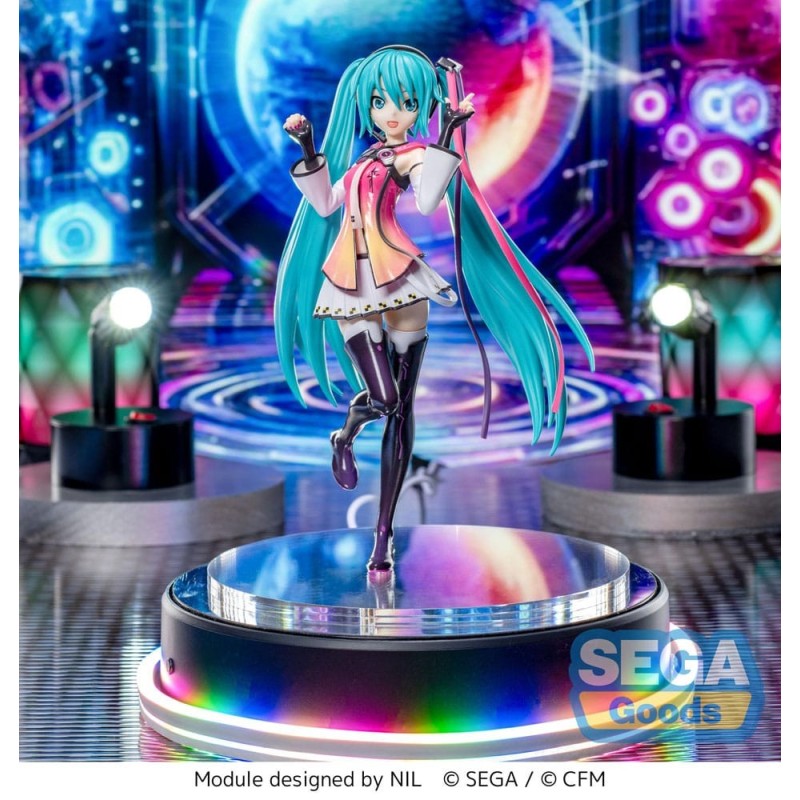 FIGURINE VOCALOID - MIKU HATSUNE LUMINASTA STAR VOICE PROJECT DIVA MEGA 39'S - SEGA Flo'Kaze