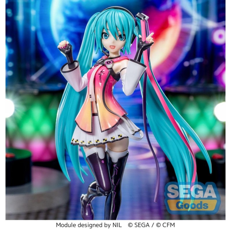 FIGURINE VOCALOID - MIKU HATSUNE LUMINASTA STAR VOICE PROJECT DIVA MEGA 39'S - SEGA Flo'Kaze
