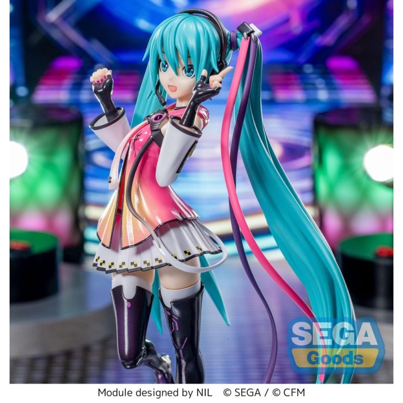 FIGURINE VOCALOID - MIKU HATSUNE LUMINASTA STAR VOICE PROJECT DIVA MEGA 39'S - SEGA Flo'Kaze