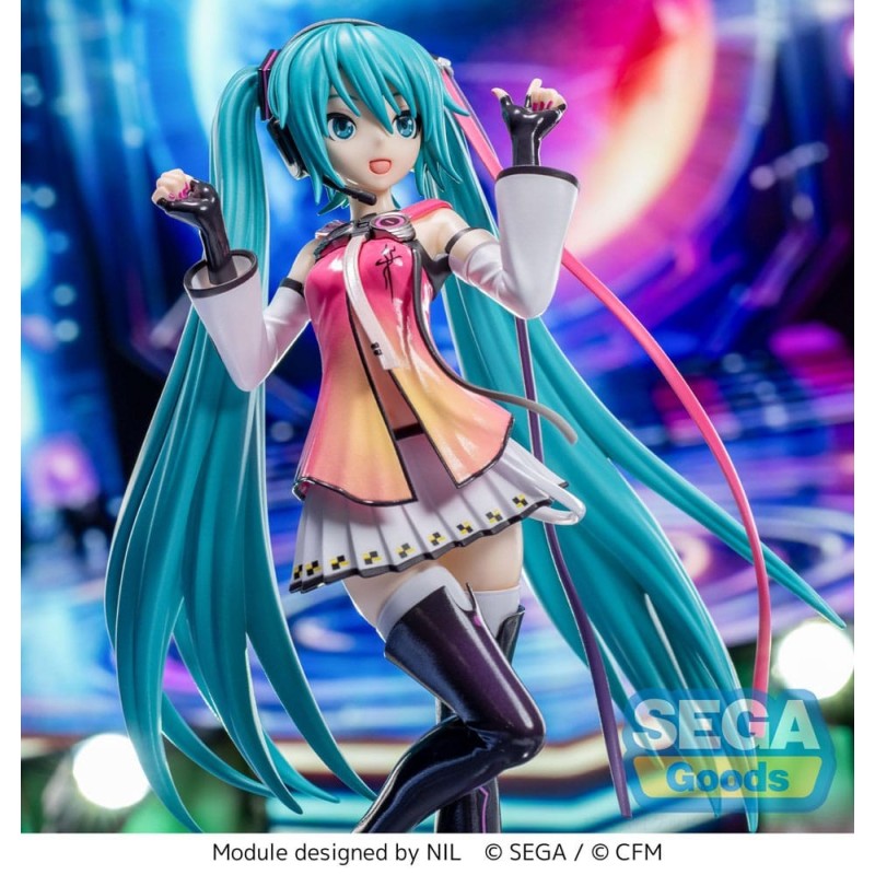 FIGURINE VOCALOID - MIKU HATSUNE LUMINASTA STAR VOICE PROJECT DIVA MEGA 39'S - SEGA Flo'Kaze