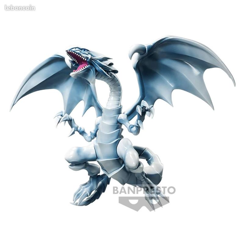 FIGURINE YU-GI-OH - DRAGON BLANC AUX YEUX BLEUS - BANPRESTO Flo'Kaze