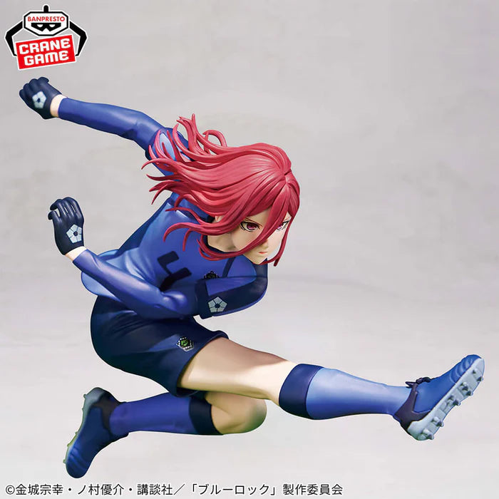 Figurine Blue Lock - Hyoma Chigiri Blue Prison - Banpresto Flo'Kaze