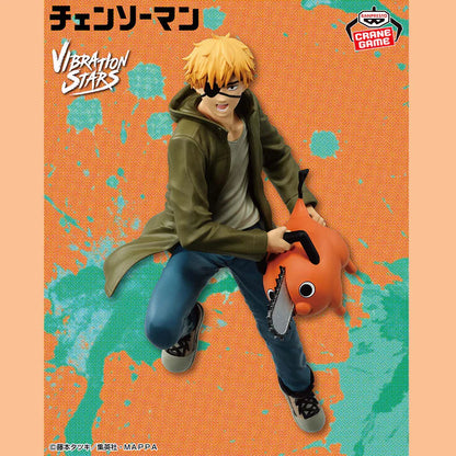Figurine Chainsaw Man - Denji & Pochita Vibration Stars - Banpresto Flo'Kaze