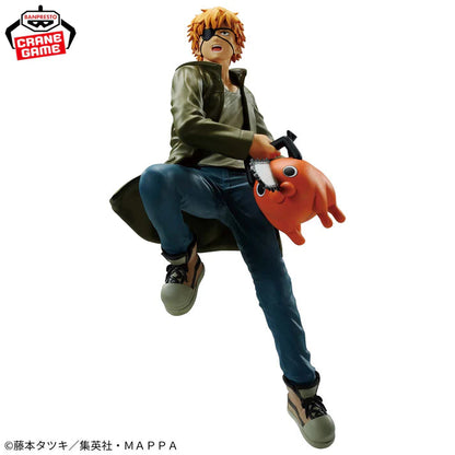 Figurine Chainsaw Man - Denji & Pochita Vibration Stars - Banpresto Flo'Kaze