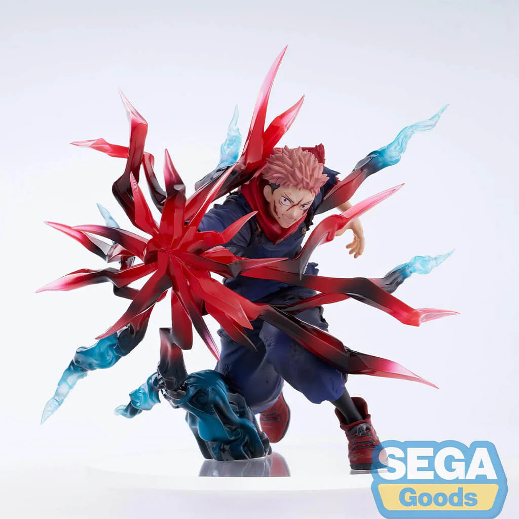 Figurine Jujutsu Kaisen - Itadori Yuji Luminasta Black Flash - SEGA Flo'Kaze