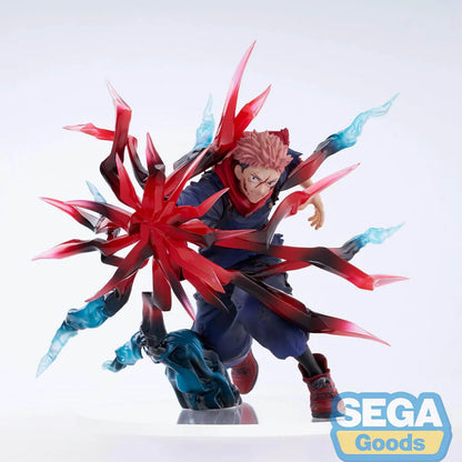 Figurine Jujutsu Kaisen - Itadori Yuji Luminasta Black Flash - SEGA Flo'Kaze