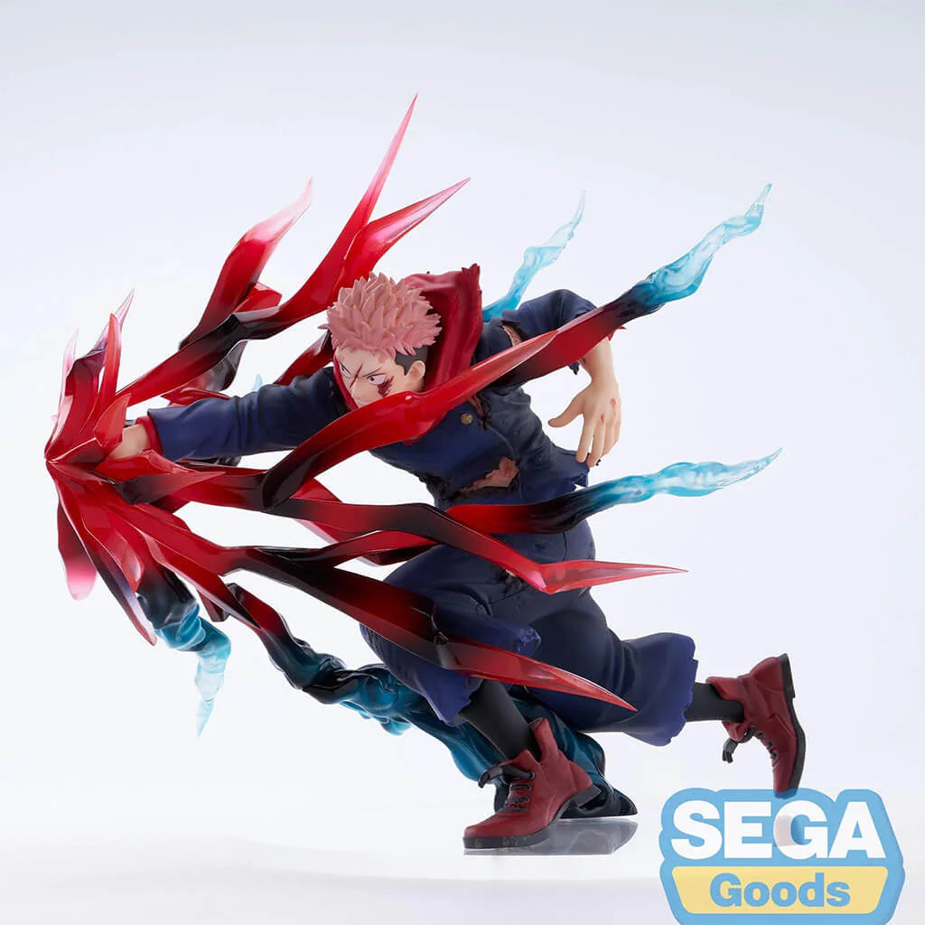 Figurine Jujutsu Kaisen - Itadori Yuji Luminasta Black Flash - SEGA Flo'Kaze