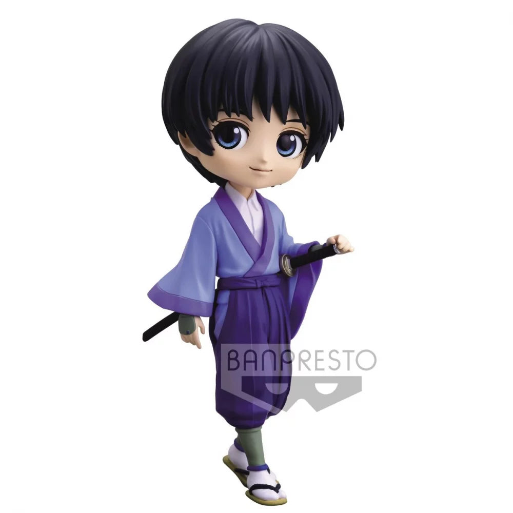 Figurine Kenshin Le Vagabond - QPosket Sojiro Seta Ver.A - Banpresto Flo'Kaze