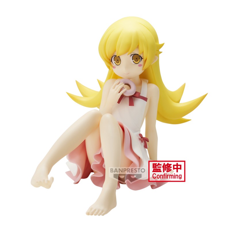 Figurine Monogatari - Oshino Shinobu Relax Time - Banpresto Flo'Kaze