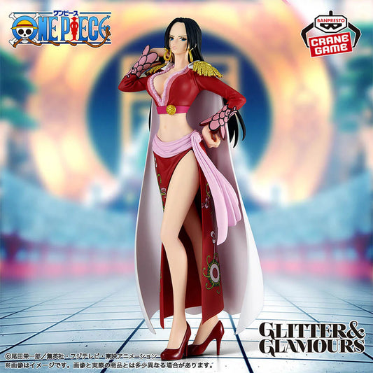 Figurine One Piece - Boa Hancock Glitter & Glamours II - Banpresto Flo'Kaze