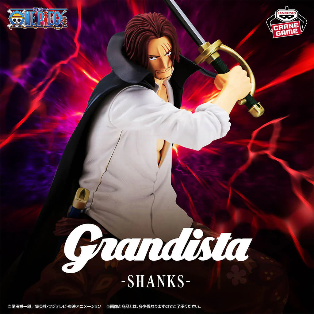 Figurine One Piece - Shanks Grandista - Banpresto Flo'Kaze