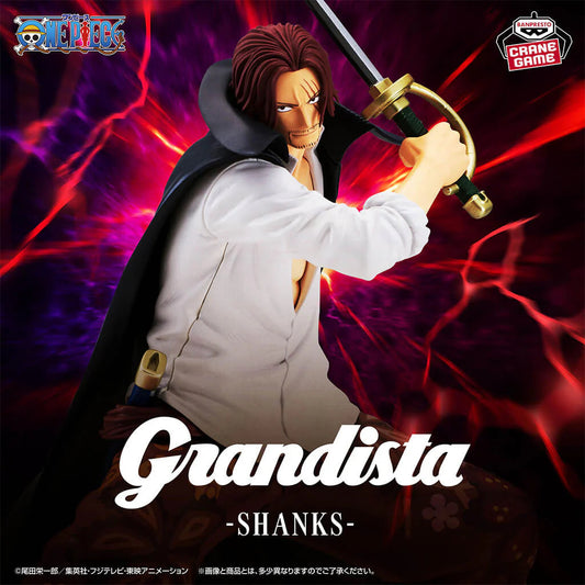 Figurine One Piece - Shanks Grandista - Banpresto Flo'Kaze
