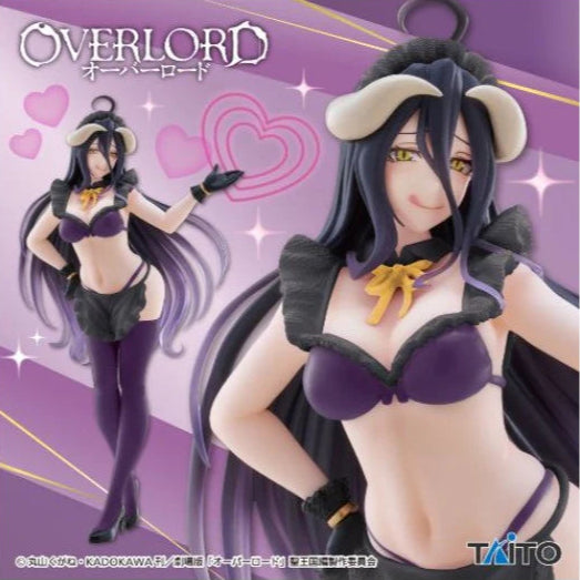 Figurine Overlord - Albedo Coreful Maid Purple Ver. - Taito Flo'Kaze