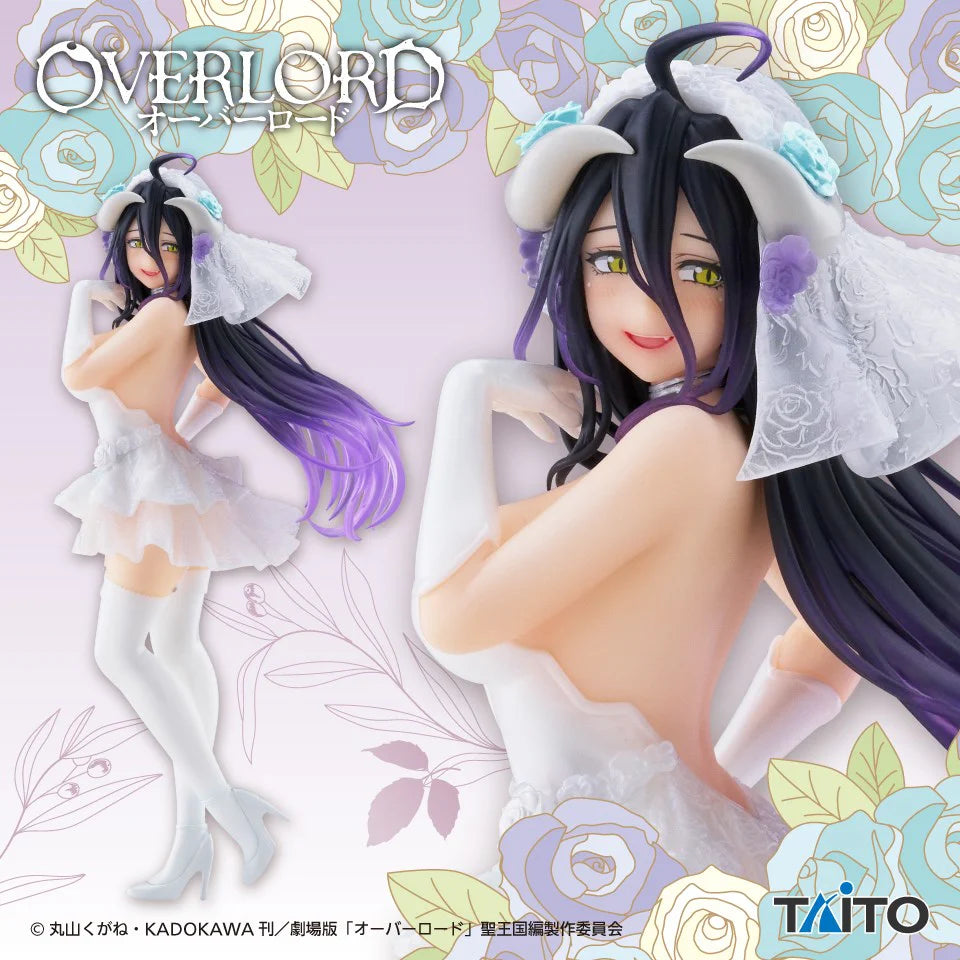Figurine Overlord - Albedo Coreful Wedding Ver. - Taito Flo'Kaze