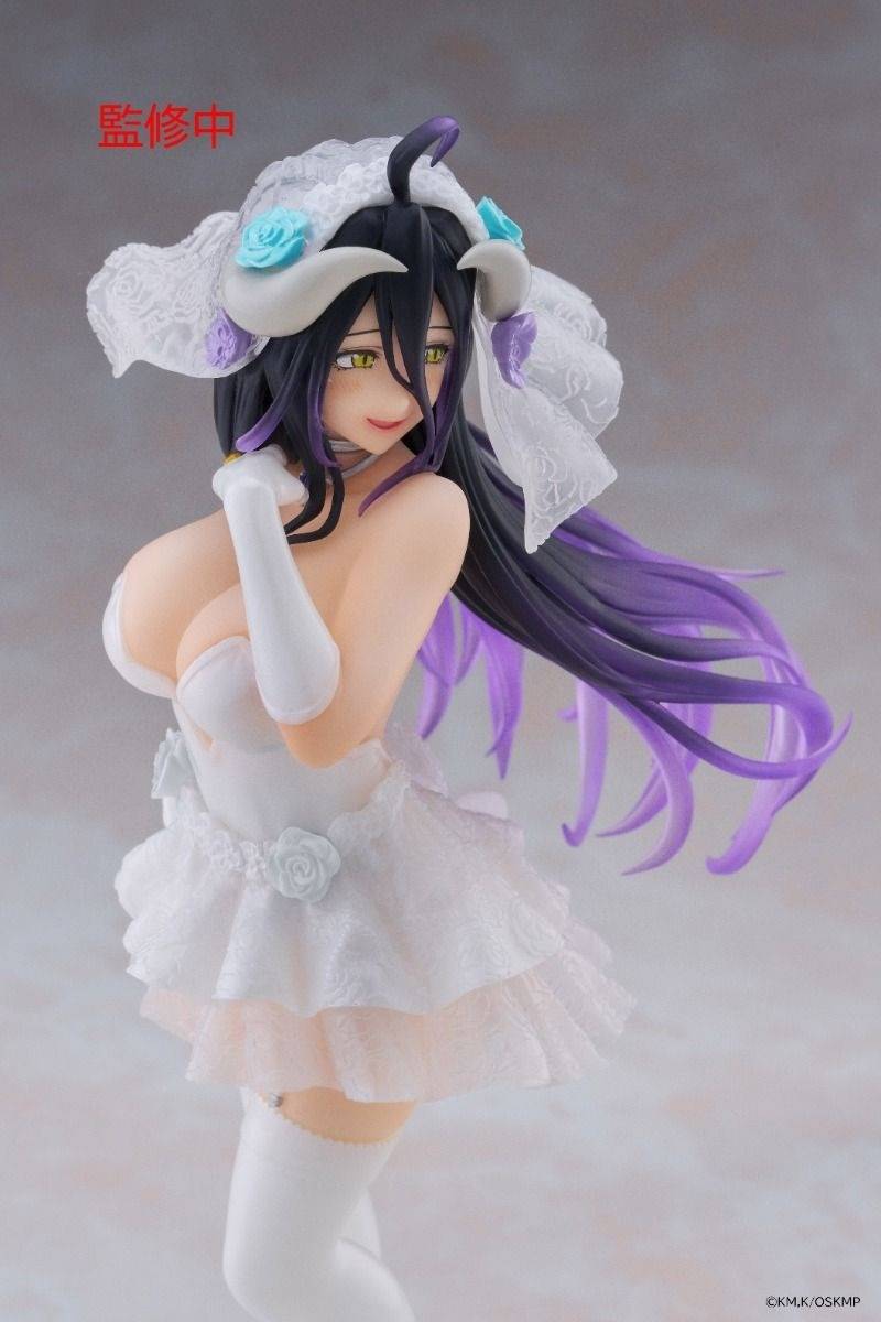 Figurine Overlord - Albedo Coreful Wedding Ver. - Taito Flo'Kaze