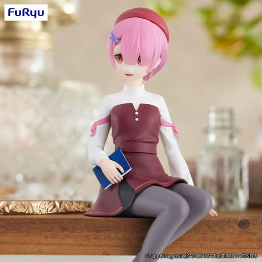 Figurine Re : Zero - Ram Noodle Stopper Book Girl - FuRyu Flo'Kaze