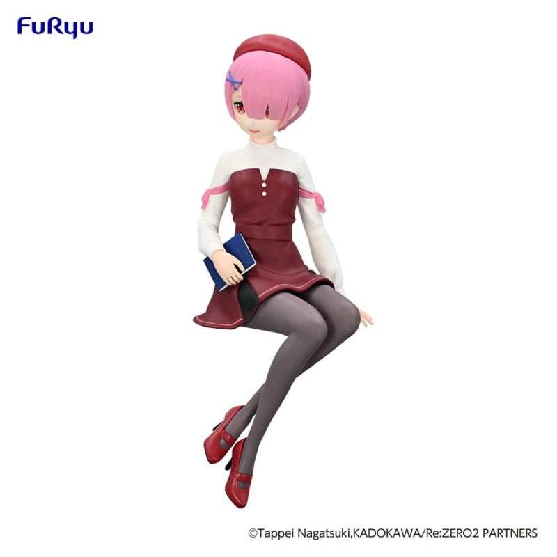 Figurine Re : Zero - Ram Noodle Stopper Book Girl - FuRyu Flo'Kaze