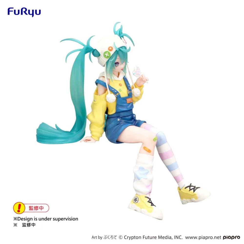 Figurine Vocaloid - Hatsune Miku Noodle Stopper Lollipop Ver. - FuRyu Flo'Kaze