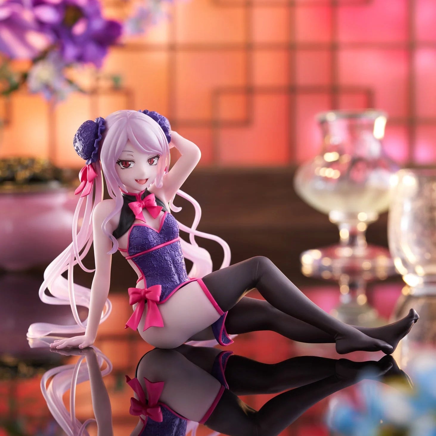 Figurine Overlord - Shalltear Desktop Cute Chinese Dress Ver. - Taito Flo'Kaze