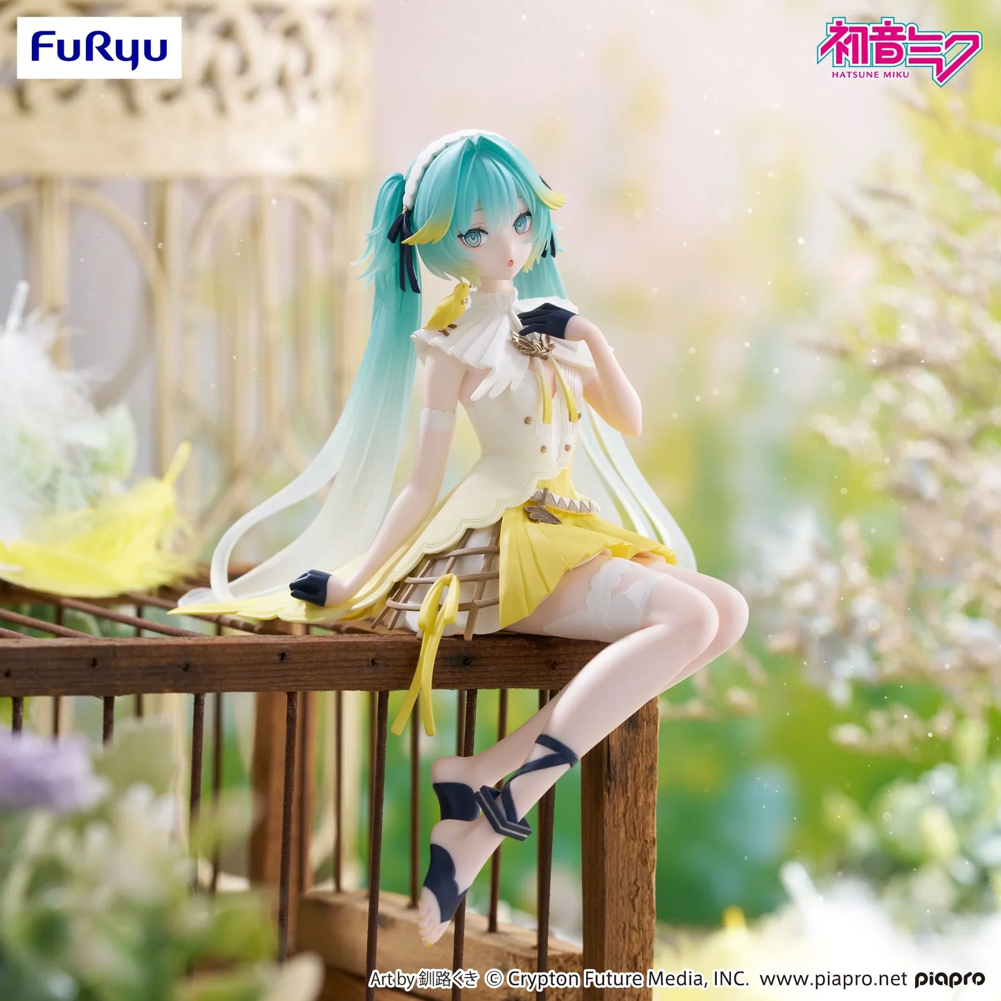 Figurine Vocaloid - Hatsune Miku Noodle Stopper Canary - FuRyu Flo'Kaze
