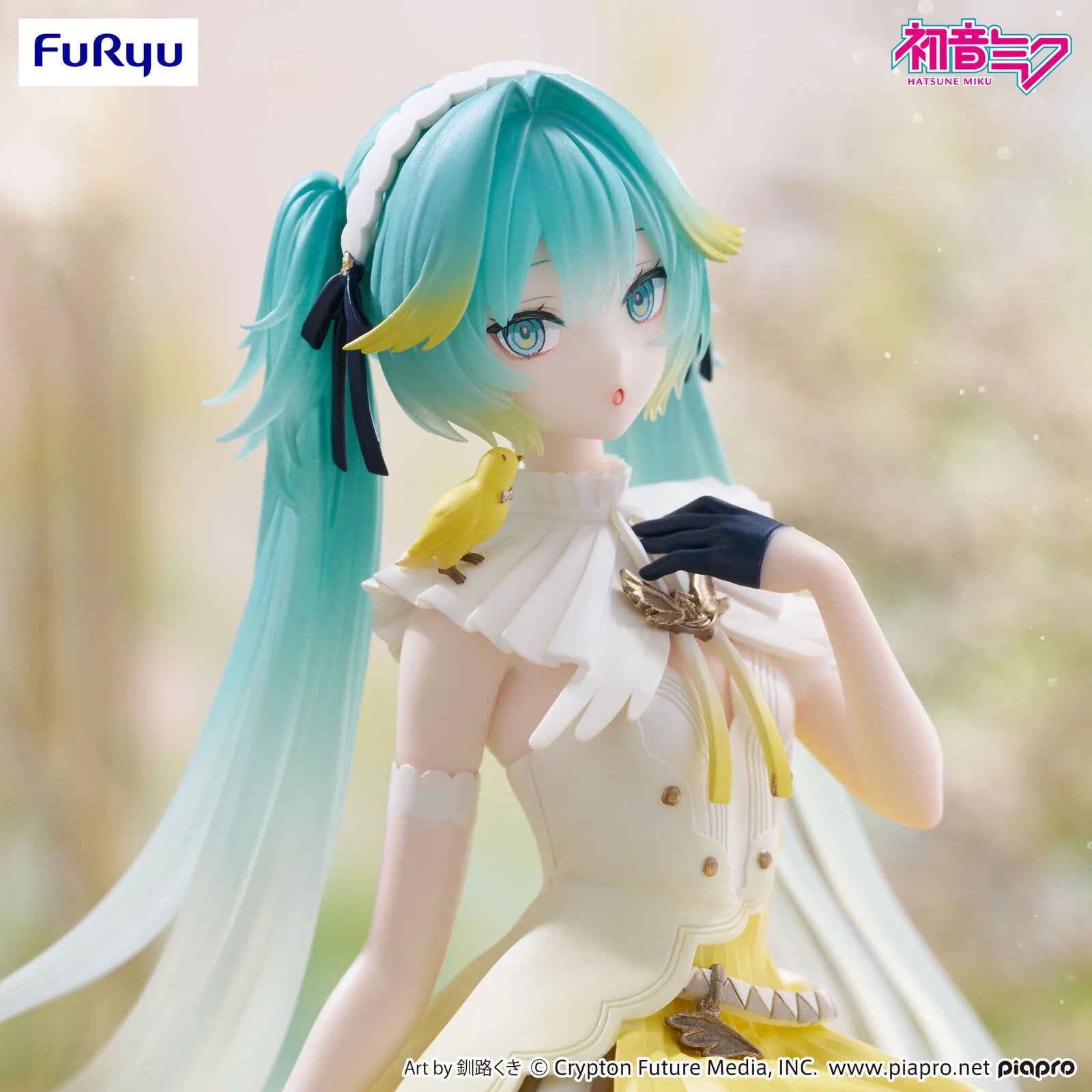 Figurine Vocaloid - Hatsune Miku Noodle Stopper Canary - FuRyu Flo'Kaze
