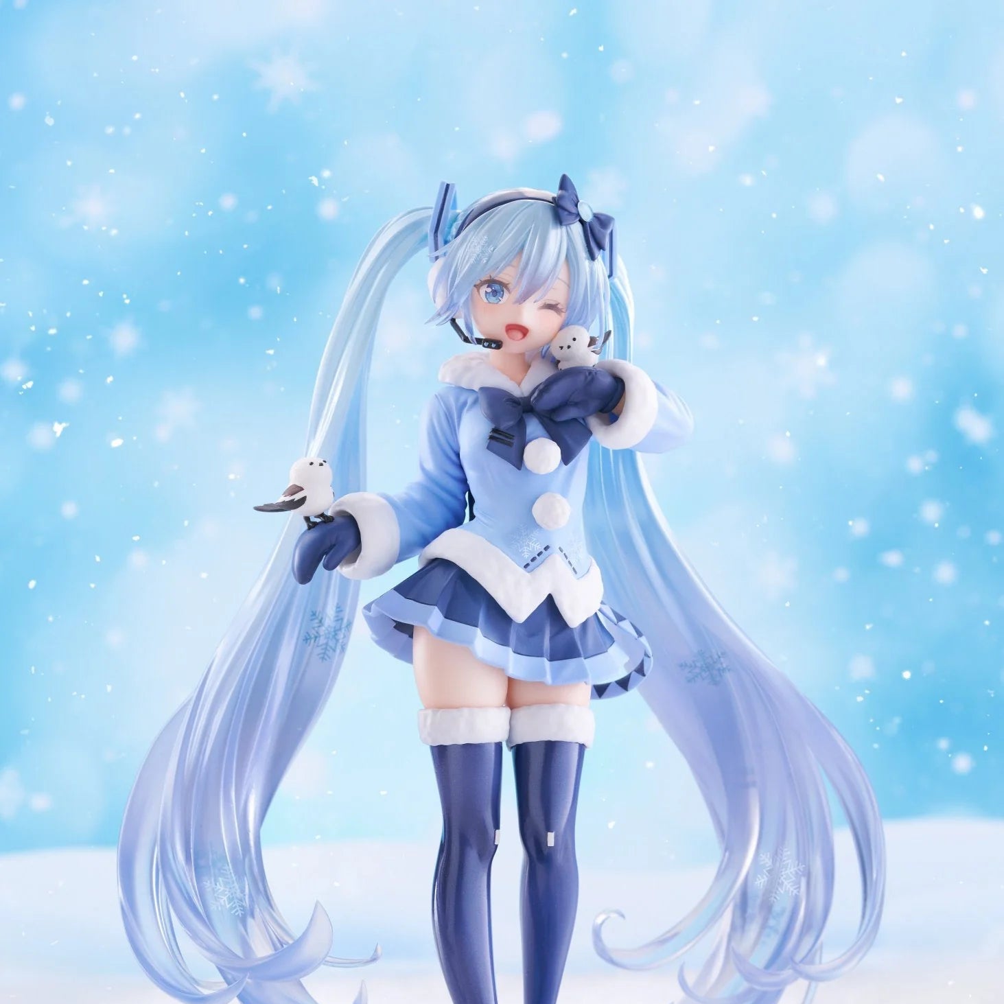 Figurine Vocaloid - Hatsune Miku AMP+ Snow Miku All Stars 2012 Ver. - Taito Flo'Kaze