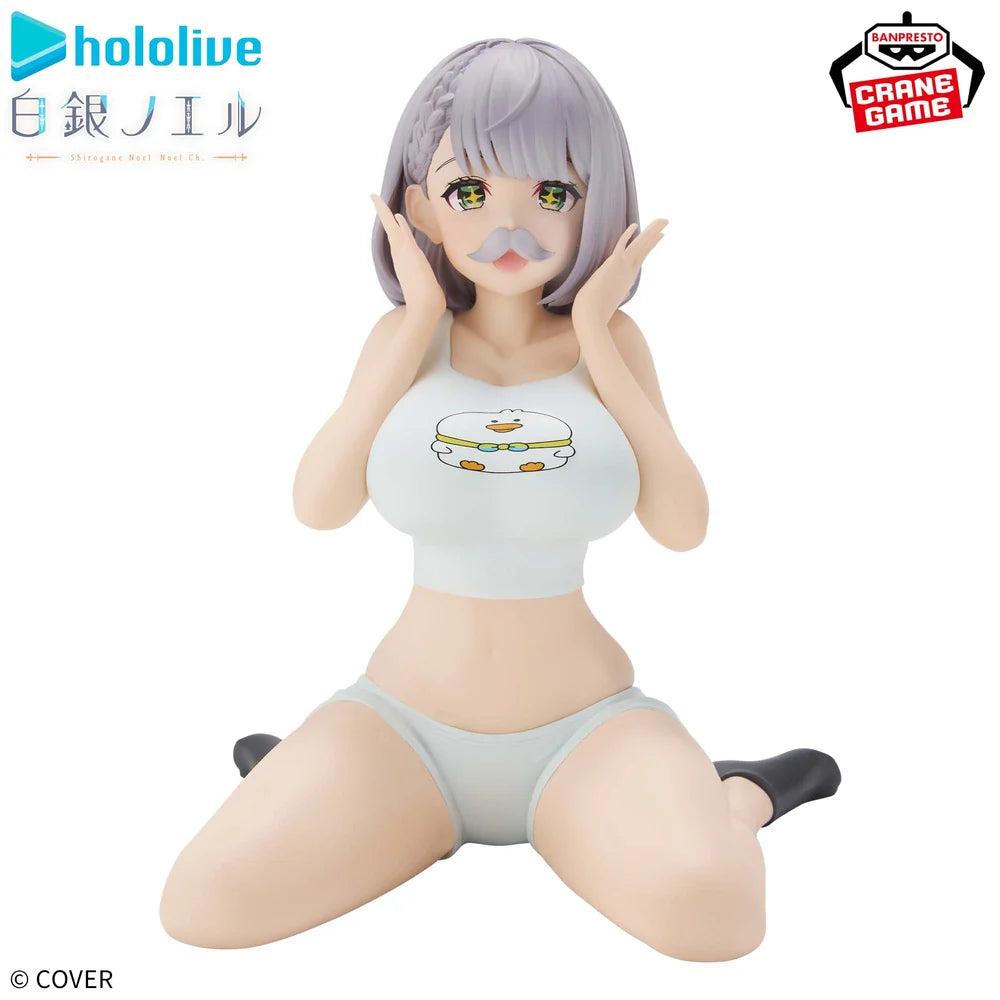 Figurine Hololive - Shirogane Noel Danchomu Ver. If Relax Time - Banpresto Flo'Kaze