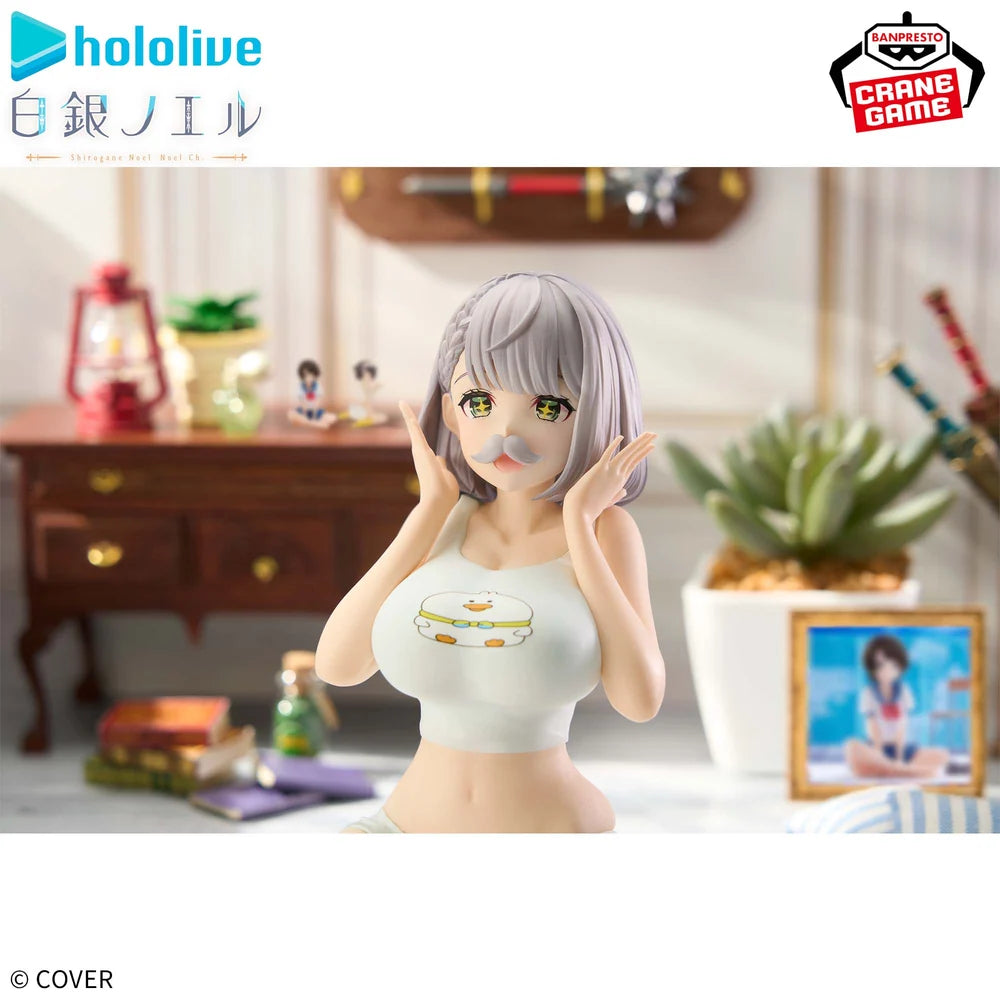 Figurine Hololive - Shirogane Noel Danchomu Ver. If Relax Time - Banpresto Flo'Kaze