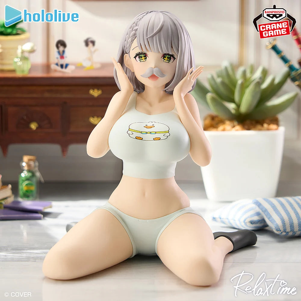 Figurine Hololive - Shirogane Noel Danchomu Ver. If Relax Time - Banpresto Flo'Kaze