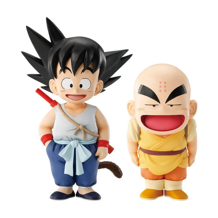 Figurine Dragon Ball - Goku & Krillin Ichiban Kuji Son Goku Training Edition Lot A - Bandai Flo'Kaze