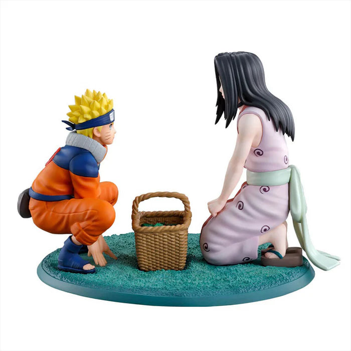 Figurine Naruto - Naruto Uzumaki & Haku Ichiban Kuji Land Of Waves Lot C - Bandai Flo'Kaze