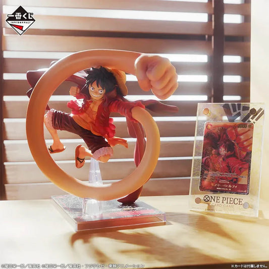 Figurine One Piece - Monkey D. Luffy Ichiban Kuji One Piece Card Game Lot A - Bandai Flo'Kaze