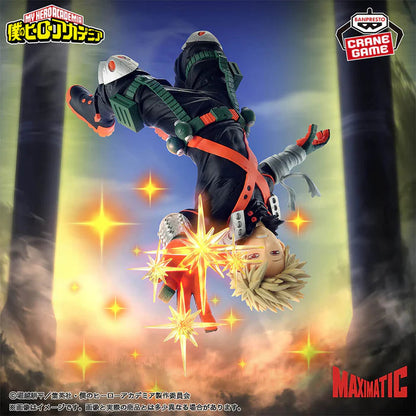 Figurine My Hero Academia - Katsuki Bakugo Maximatic - Banpresto Flo'Kaze