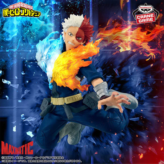 Figurine My Hero Academia - Todoroki Shoto Maximatic - Banpresto Flo'Kaze
