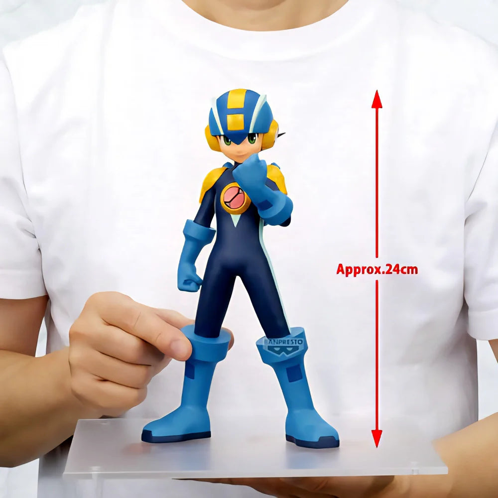 Figurine Mega Man - Mega Man.Exe Grandista - Banpresto Flo'Kaze