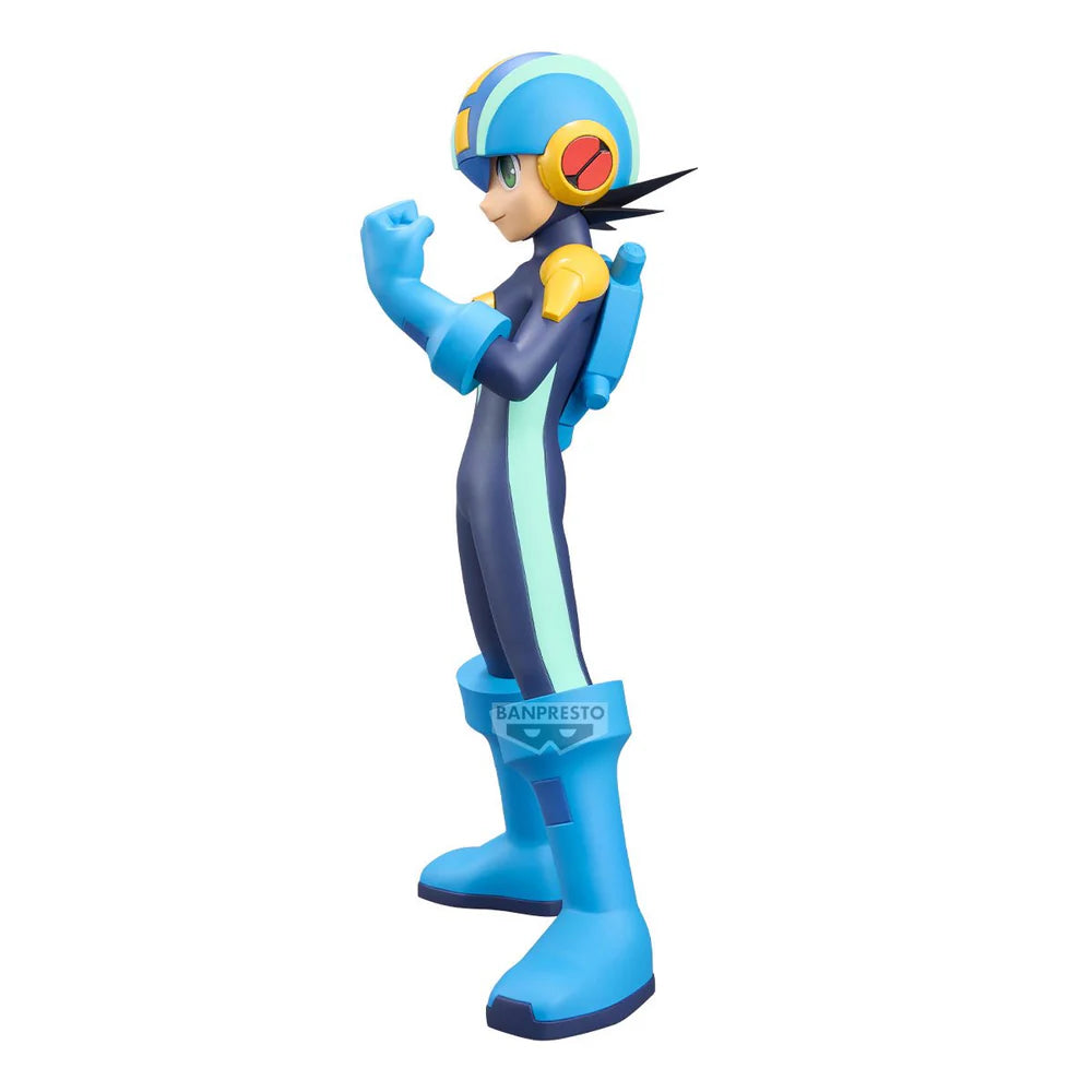 Figurine Mega Man - Mega Man.Exe Grandista - Banpresto Flo'Kaze