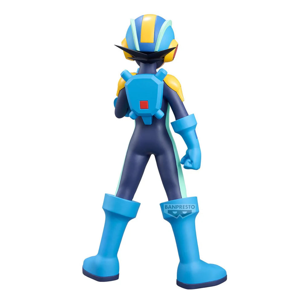 Figurine Mega Man - Mega Man.Exe Grandista - Banpresto Flo'Kaze