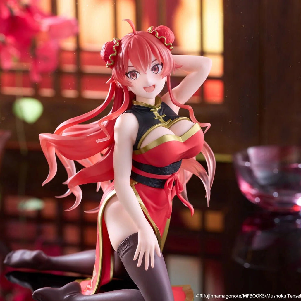Figurine Mushoku Tensei - Eris Greyrat Desktop Cute China Dress Ver. - Taito Flo'Kaze
