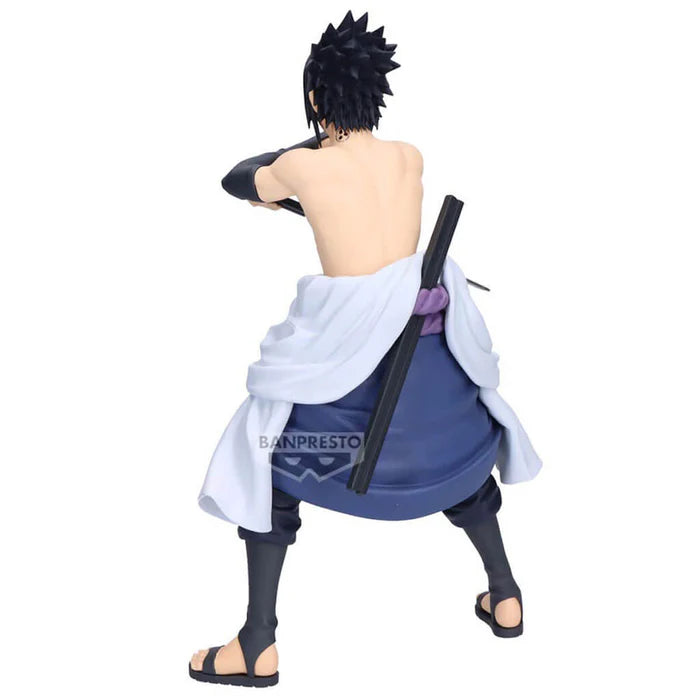 Figurine Naruto Shippuden - Sasuke Uchiha Grandista II - Banpresto Flo'Kaze
